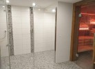 Duschbereich Sauna